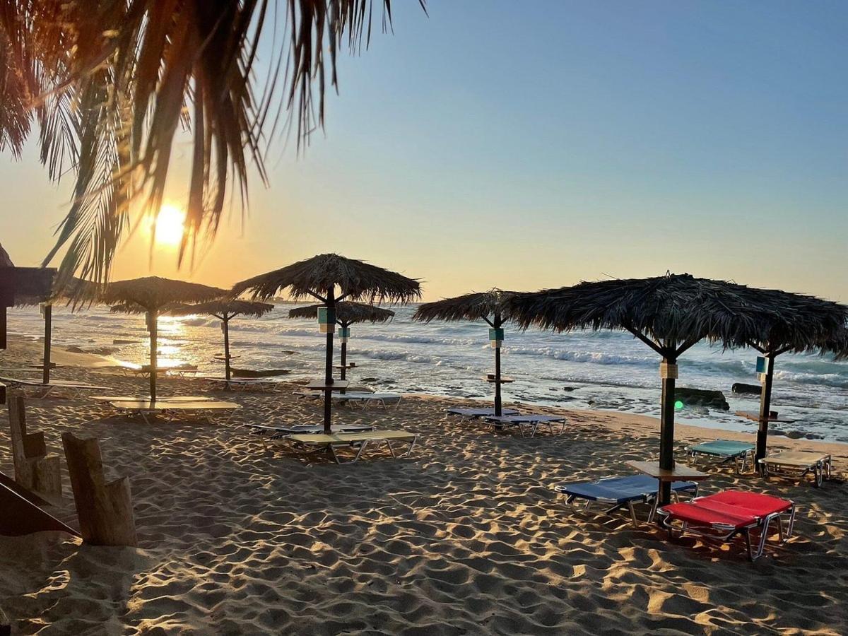 Cathrin Beach Apartments Stavros  Bagian luar foto